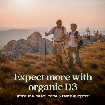 New Chapter Fermented Vitamin D3 2,000 IU, Organic, ONE Daily for Immune, Heart & Bone Support + Whole-Food Turmeric, Adaptogenic Reishi Mushroom, 100% Vegetarian, Gluten Free, 60 Count