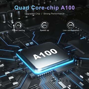 qunyiCO Android 11 Tablet 10 inch Y10 (10.1''), 2GB RAM 32GB Storage, 2MP+8MP Dual Camera, Quad-Core Processor, 1280x800 IPS HD Display Screen, Wi-Fi Bluetooth 5000mAh Black