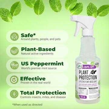 Mighty Mint Peppermint Plant Spray for Insect Control