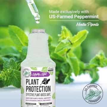 Mighty Mint Peppermint Plant Spray for Insect Control