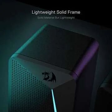 Redragon GS510 RGB Desktop Speakers with Enhanced Sound