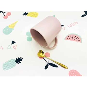 Elegant 10-Piece Gold Flower Spoon Set for All Occasions