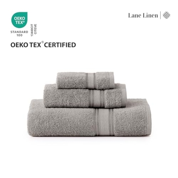 LANE LINEN 18-Piece Bath Towel Set - Soft & Quick-Dry
