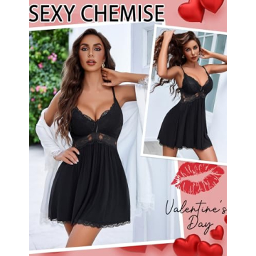 Avidlove Sexy Chemise Nightgown Slip for Women