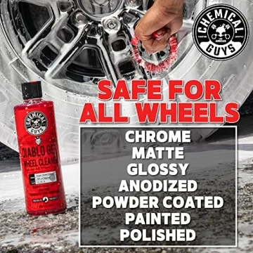 Diablo Gel Wheel Cleaner - Safe Oxygen Foam for All Vehicles