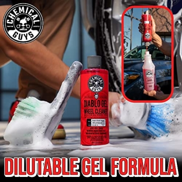 Diablo Gel Wheel Cleaner - Safe Oxygen Foam for All Vehicles
