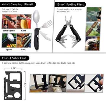 Emergency Survival Kit - 151Pcs First Aid Gear for Adventure