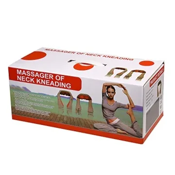 Shiatsu Neck and Back Massager with Heating and 3D Kneading