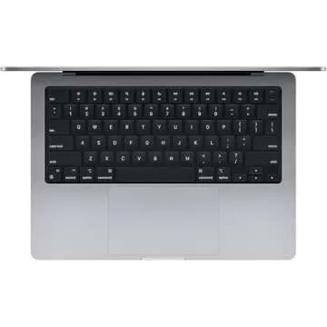 2021 MacBook Pro with M1 Pro with 8-Core CPU/14-Core GPU (14-inch, 16GB RAM, 1TB SSD Storage) Space ...