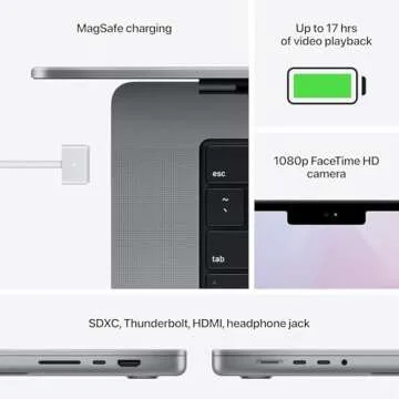 2021 MacBook Pro M1 Pro 14-inch 16GB RAM 1TB SSD Renewed