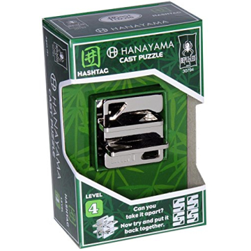 Exciting HASHTAG Hanayama Brain Teaser Puzzle for All Ages