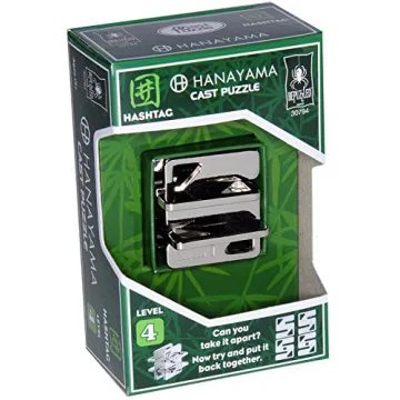 Exciting HASHTAG Hanayama Brain Teaser Puzzle for All Ages