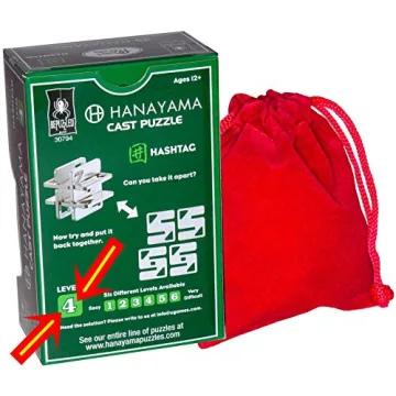 Exciting HASHTAG Hanayama Brain Teaser Puzzle for All Ages