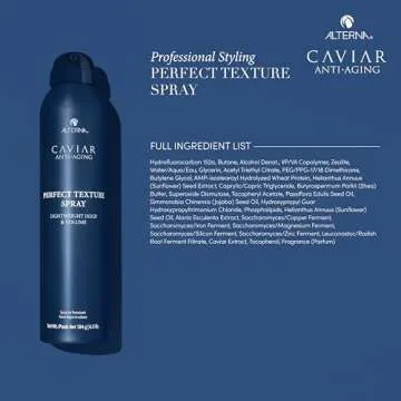 Alterna Caviar Professional Styling Perfect Texture Spray, 6.5 Ounce (Pack of 1)