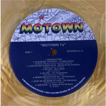 Motown #1s 2 LP Gold Vinyl - Target Exclusive Collection