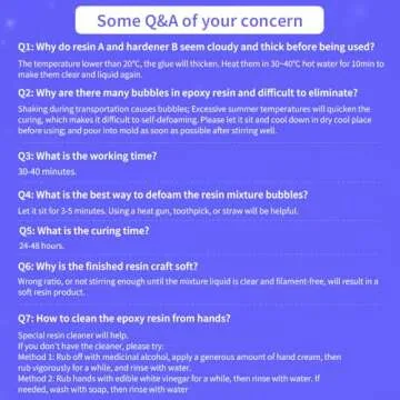 Honcaring Epoxy Resin 2 Gal Kit, Crystal Clear Epoxy Resin Kit, Less Bubble & Low Odor Resin Epoxy for Casting, Jewelry Making, Art Resin (1 Gallon×2)