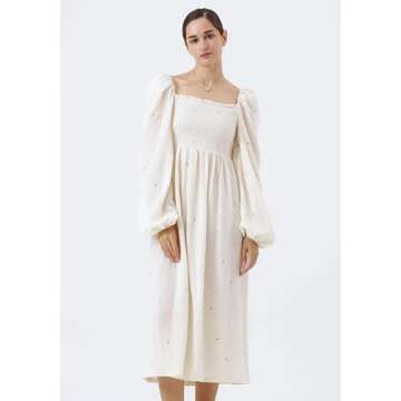 NOTHING FITS BUT Shiho Dress, Maternity Dress for Photoshoot, Baby Shower Dress, Pregnancy Dress, Of...