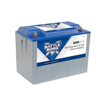 100Ah Lithium-Ion Battery for RVs, Marine, and Off-Grid Use - Battle Born Batteries