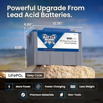 Top-rated 100Ah Lithium-Ion RV Battery - Battle Born
