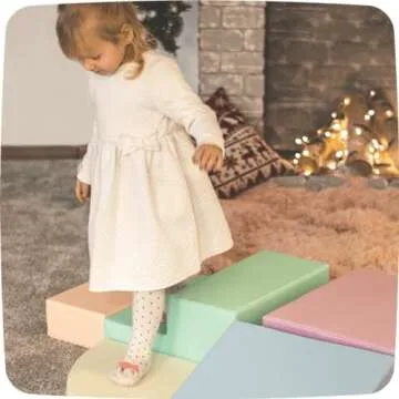 IGLU Pastel Soft Play Set for Toddlers 1-3 Years