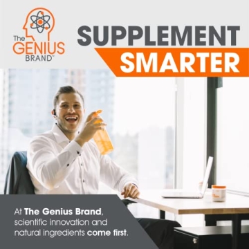 Genius Caffeine Pills 100mg Sustained Energy Focus Boost