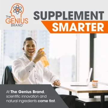 Genius Caffeine Pills 100mg Sustained Energy Focus Boost