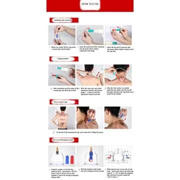 Kangzhu 24-Cup Biomagnetic Cupping Therapy Set