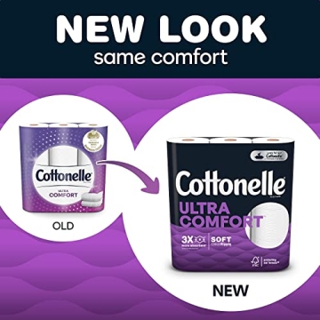 Cottonelle Ultra ComfortCare Toilet Paper - 6 Mega Rolls, Soft & Absorbent