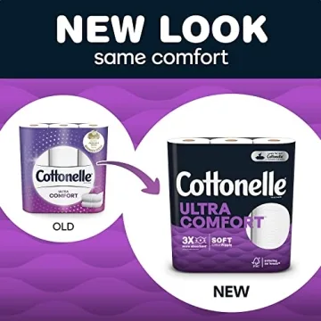 Cottonelle Ultra ComfortCare Toilet Paper - 6 Mega Rolls, Soft & Absorbent