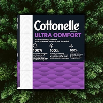 Cottonelle Ultra ComfortCare Toilet Paper - 6 Mega Rolls, Soft & Absorbent