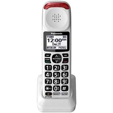 Panasonic KX-TGM420W Amplified Cordless Phone With Voice Booster