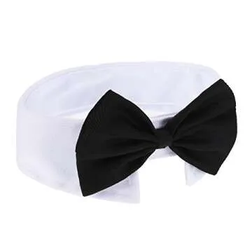 Shappy 3 Pieces Dog Cat Bow Tie Pet Costume Cat Wedding Bowtie Formal Dog Collar Adjustable Necktie Collar for Cat Small Puppy Grooming Accessories