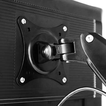 Seville Classics AIRLIFT 360 Dual Monitor Arm Adjustable