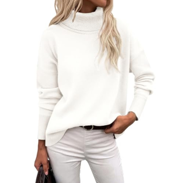 Zeagoo Women's Turtleneck Sweater for Cozy Style
