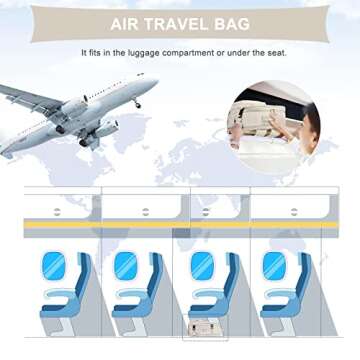 coowoz Travel Backpack For Women Men Airline Approved,Carry On Backpack,Large Hiking, Waterproof Outdoor Sports Rucksack Casual Daypack Fit 15.6 Inch Laptop Backpack College Backpack(Beige)