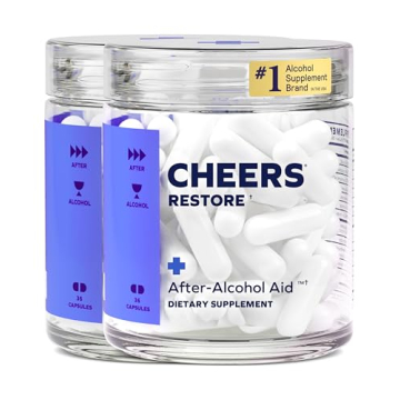Cheers Restore | Supplement with DHM + Cysteine for Hangover Relief