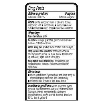 Amazon Basics Sunburn Relief Gel with Aloe Vera, 8 oz (Pack of 1) (Previously Solimo)