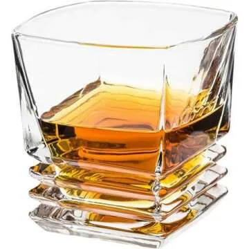 Whiskey Rocks Glasses Gift Set for Bourbon Lovers