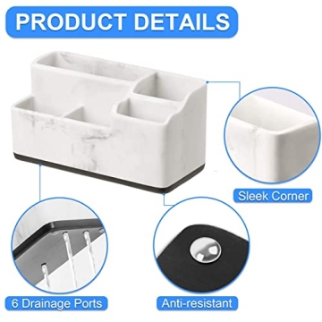 Stylish Vitviti Toothbrush Holder for Bathroom Organization