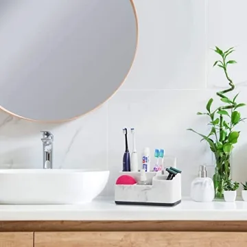 Stylish Vitviti Toothbrush Holder for Bathroom Organization