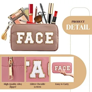 Kajaia Stylish Makeup Pouches Set for Travel and Gifts