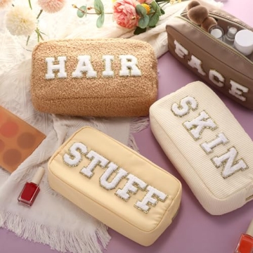 Kajaia Stylish Makeup Pouches Set for Travel and Gifts