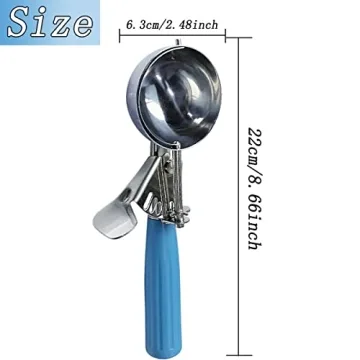Blue Cookie Dough Scoop - Versatile Kitchen Tool