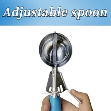 Blue Cookie Dough Scoop - Versatile Kitchen Tool