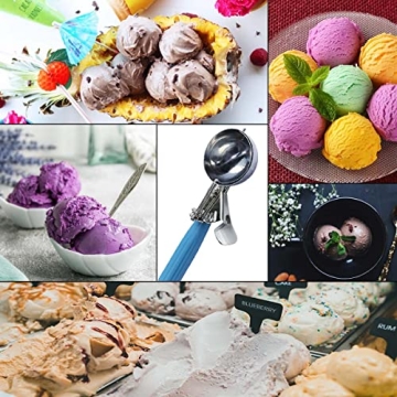 Blue Cookie Dough Scoop - Versatile Kitchen Tool