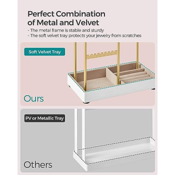 Songmics Jewelry Organizer - Elegant Jewelry Display Stand