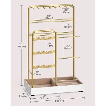 Songmics Jewelry Organizer - Elegant Jewelry Display Stand