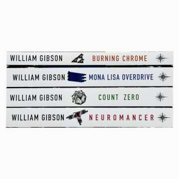 William Gibson Neuromancer Collection 4 Books Bundle - Futuristic Sci-Fi Masterpieces