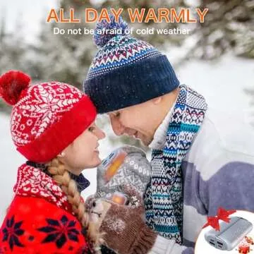 2-in-1 Rechargeable Hand Warmers for Winter Comfort