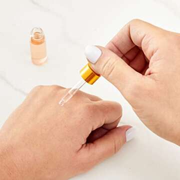 24-Pack Clear Glass Tincture Bottles with Dropper, Mini Eye Dropper Bottles for Essential Oils, Trav...